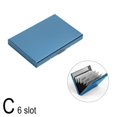thumbnail image 1 of SGACAI Self-Operated Factory Stainless Steel Card Holder Credit Card Bank Card Holder Metal Card Box 6 Cards 8 Cards 10 Cards, 1 of 1