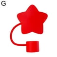 thumbnail image 4 of 1x Cute Silicone Star Straw Lid Tops for 40/30 Oz Tumblers, Reusabl, 4 of 7