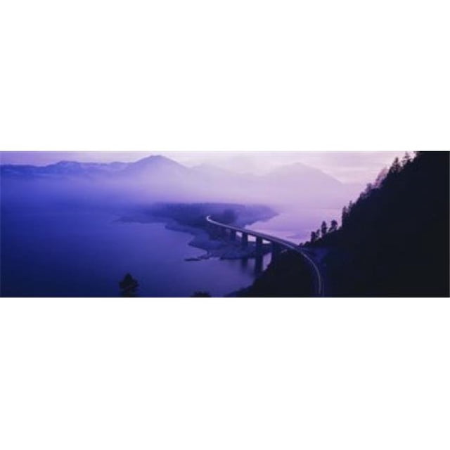 Panoramic Images PPI40293L Twilight road Germany Poster Print by Panoramic Images - 36 x 12