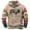 Brown-I, variant on VerPetridure Men's Drawstring Hooded Sweatshirts Pullover Long Sleeve Floral Print Pullover Hoodie Crewneck Sweatshirts Fall Winter Warm Pullover Blouse Tops for Men