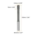 thumbnail image 2 of Mandril escariador Unique Bargains 9,6mm H7 carburo punta Rectas Flautas Redondo, 2 of 5