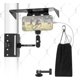 thumbnail image 1 of NEEWER Soporte Magnético Valla Teléfono con Parasol, Coatible con iPhone Mevo Start GoPro Insta360 dji Pocket Radar Gamechanger, Accorios Montaje para Grabación Transmisión Juegos Béisbol, CA145, 1 of 5