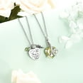 thumbnail image 3 of 2 Pack Crystal Heart Urn Necklace for Ashes With 12 Birthstones Cremation Urns for Human Ashes DIY Birthstone Memorial Cremation Urn Locket Keepsake Ashes Jewelry, 3 of 8