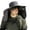 Dark Gray, variant on Penkiiy Mens Baseball Cap with Solar Fan, Summer UV Protection Wide Brim Sun Hat Mesh Beach Hats, Solar Powered