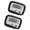 Black, variant on Small Digital Pedometer with Clip Portable Walking Pedometer Simple Step Counter for Step Fitness Camping Hiking