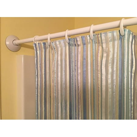 Stay Put Shower Curtain Rod Mount 2 Pack Com Stay Put Shower Curtain Rod Mount 2, Swing Out Shower Curtain Rod