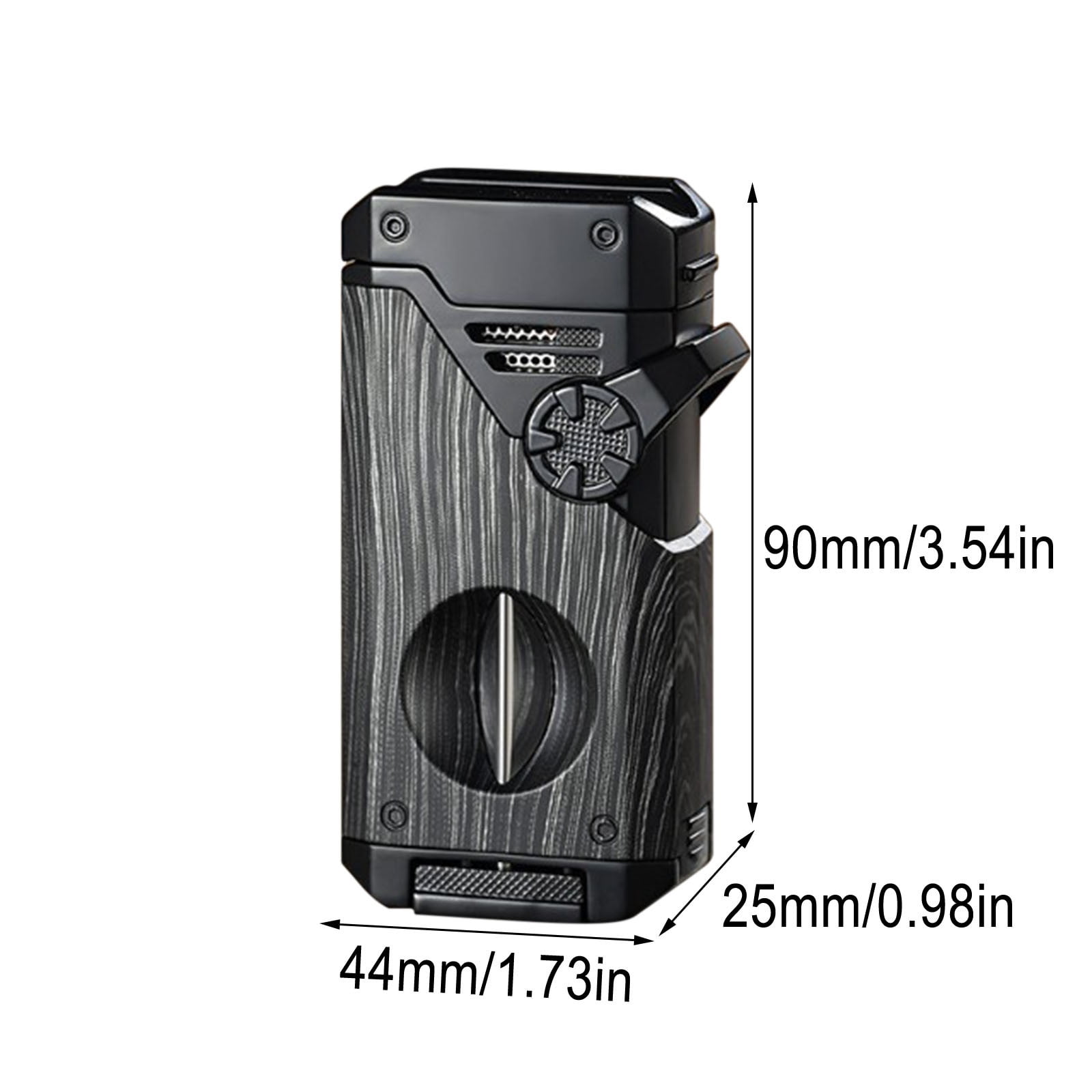 Portable Multi-Function Four-Flame Lighter, Ergonomic Compact Outdoor Household Lighter With Safety Features, Reliable For Camping Grilling And Evening Fire Use
