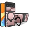 thumbnail image 1 of KOMI Case for Google Pixel 9a with Rotatable Kickstand, Military Grade Shockproof Protective Phone Case with Slide Camera Cover for Google Pixel 9a Rose Gold, 1 of 5