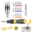 thumbnail image 4 of WorkPro 13-IN-1 Double Drive Ratchet Screwdriver, 4 of 5