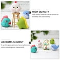 thumbnail image 3 of OULII 1 Set Wool Felting Kit for DIY Material Handmade Toy Sea Fish Shape in Sky Blue, 3 of 7