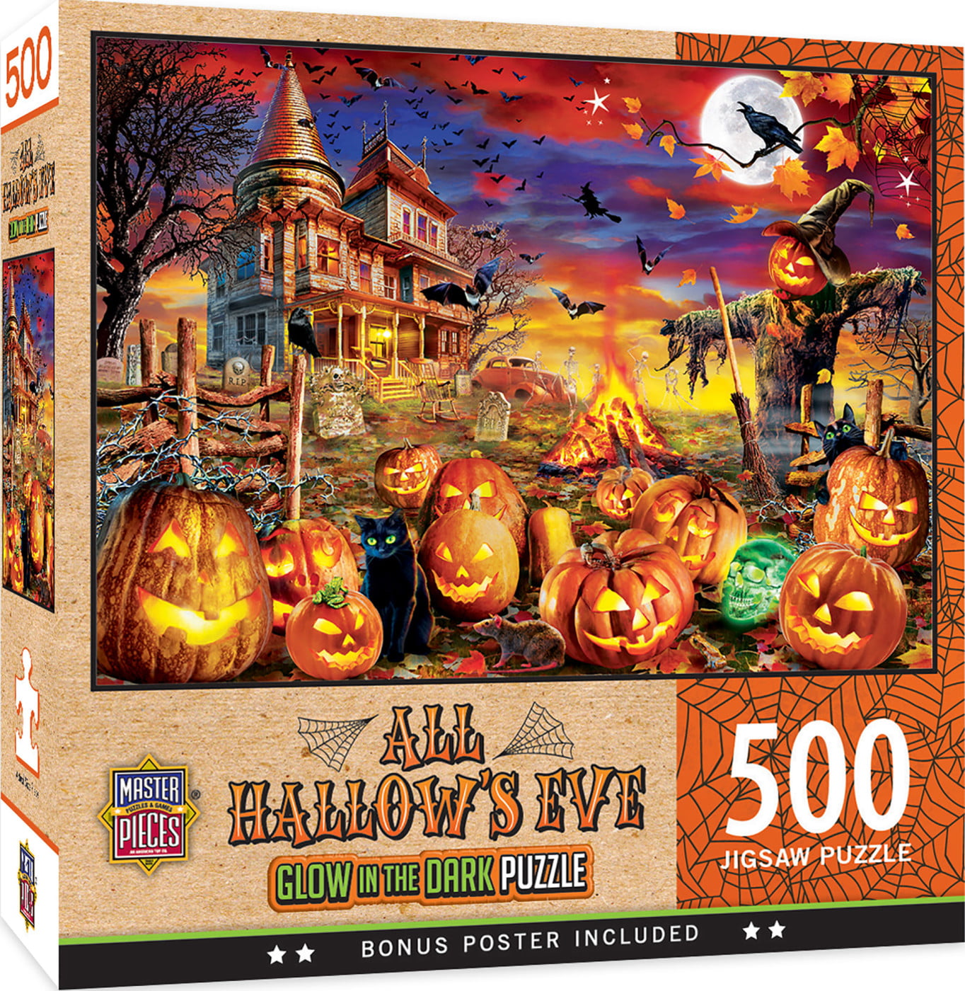 Halloween Treats # 60000432 Eurographics Jigsaw Puzzle 1000 Pc 