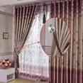 thumbnail image 3 of Classic Crystal Curtain Tiebacks Tassel Curtain Holdbacks, 2 Pcs Wall Home Office Decorative Drapes Tie Back Holders Multi Use Wall Hook Coat Hanger, 3 of 5