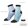 thumbnail image 6 of Pofeuu Beautiful Glitter Print 30cm Socks, Adult Running Hiking Socks for Youth and Adult, 6 of 7