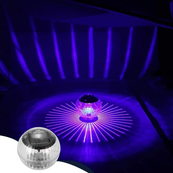 Kdkad Solar Floating Pool Lights,Solar Pool Lights, IPX6 Waterproof LED Pool Lights, Float Glow Accessories,Outdoor Swimming Pool Light for Inground Pool,Hot Tub,Pond,Bath