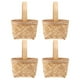 thumbnail image 1 of ColoMX 4pcs mini cesta de madera canasta tejida portátil de cesta de almacenamiento de mano, 1 of 8