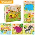 LNKOO Wooden Puzzles for 13 Year Olds, Educational Animal Shape Jigsaw