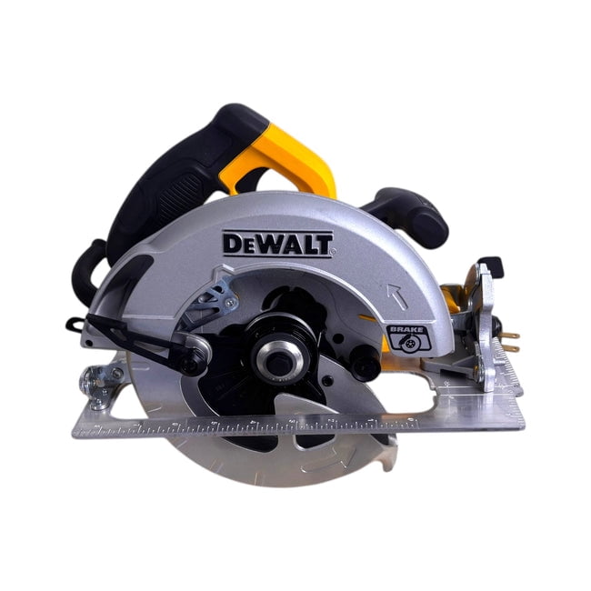 DEWALT 15 Amp 7-1/4 in Lightweight Circular Saw (DWE575SB) – 5,200 RPM, Electric Brake, Aluminum Base, Carrying Bag Included