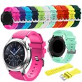 thumbnail image 1 of Gwong Electrónica Correa de muñeca de reloj de silicona de repuesto para Samsung Gear S3 Frontier / Classic, 1 of 7