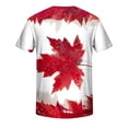 thumbnail image 5 of Nrmvnmi Canadian Flag Shirt Women Men Maple Leaf Canada Day T-Shirt Mothers Day Gifts, 5 of 5