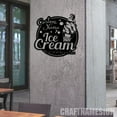 thumbnail image 3 of Craftnamesign Custom Ice Cream Shop Metal Sign LED Light, Custom Name Sign for Ice Cream, 3 of 5
