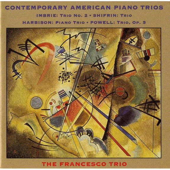 Various Artists - Contemporary American Piano Trios / Various - Music & Performance - CD