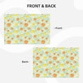 thumbnail image 3 of Rocae Tree Palms Lemon Printed Heat Resistant Place Mats,Classic Hemstitch Cloth Fabric Placemats Imitation Linen Place Mat Table Mats 18x12 inch, 3 of 5