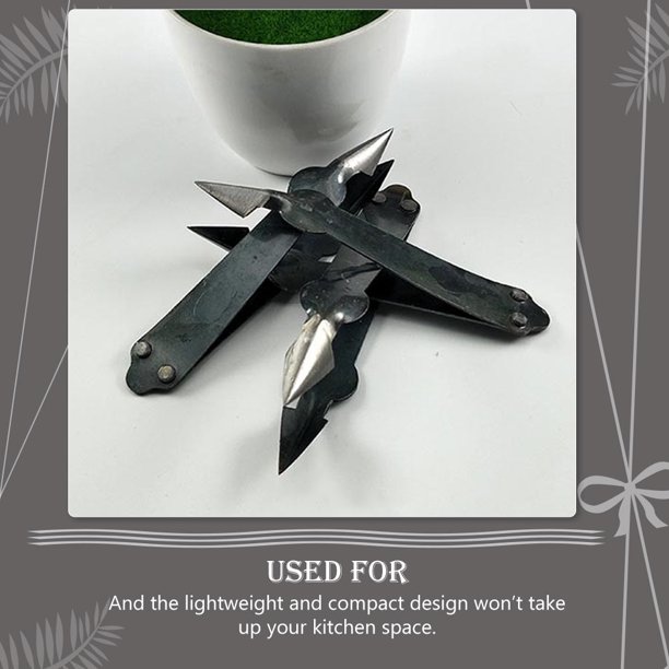 unbranded 2Ud Metal Pineapple Peeler De Acero Carbono Para Cocina Herramienta Duradera Para Quitar Ojos De Piña