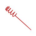 thumbnail image 2 of Mosiee Spiral Fishing Rod Holder High Quality Pc Wide Range Of Applications Pc Metal, 2 of 9