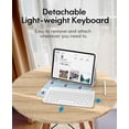 thumbnail image 3 of Funda con teclado CHESONA para iPad Pro 11" (M4) 2024 con soporte para lápices, 3 of 8