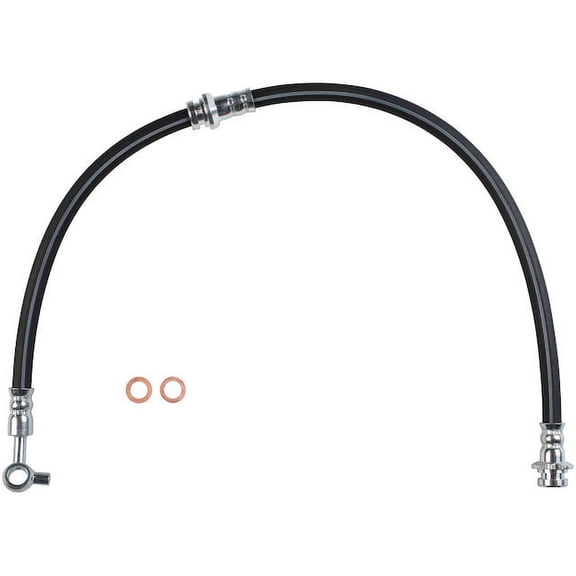 Front Right Brake Hose - Compatible with 2007 - 2012 Nissan Versa 1.8L 4-Cylinder 2008 2009 2010 2011
