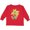 Red, variant on Inktastic Christmas Palm Tree with Presents Boys or Girls Long Sleeve Toddler T-Shirt