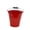 Red, variant on Factory Direct Craft 10" H X 9-1/2" Dia. Yellow Enamelware Metal Pails Set of 2