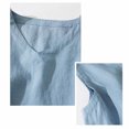 thumbnail image 3 of Vedolay Tops For Women Womens Cap Sleeve V Neck T Shirts Tops Basic Summer Tank Tops Loose Fit,Light Blue M, 3 of 5