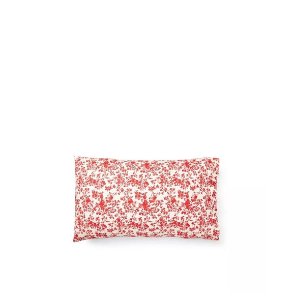 Ralph Lauren RED Rhyne Floral Flannel Pillowcase Pair, US King