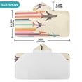 thumbnail image 4 of Yayeee Kids Hooded Towels Toddler Soft Absorbent Beach Bathing Wrap 50" x 23.5", Flying Planes, 4 of 5