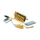 thumbnail image 2 of Kit de barra de puente de trémolo para guitarra eléctrica con barra de fácil instalación y resortes Oro, 2 of 9
