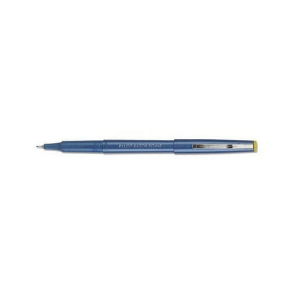Razor Point Stick Porous Point Marker Pen 0.3mm, Blue Ink/Barrel, Dozen
