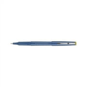 Razor Point Stick Porous Point Marker Pen 0.3mm, Blue Ink/Barrel, Dozen