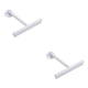 thumbnail image 1 of Injueey Limpiaparabrisas para piso de baño con ventosa Raspador de vidrio portátil Quitamanchas de agua Accesorios para herramientas de limpieza de Blanco 2piezas Injueey CBP162136, 1 of 6