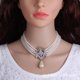 thumbnail image 2 of Collar de Cadena de Cuerpo de Babero de de de Imitación Collar de Babero de Declaración con, 2 of 8