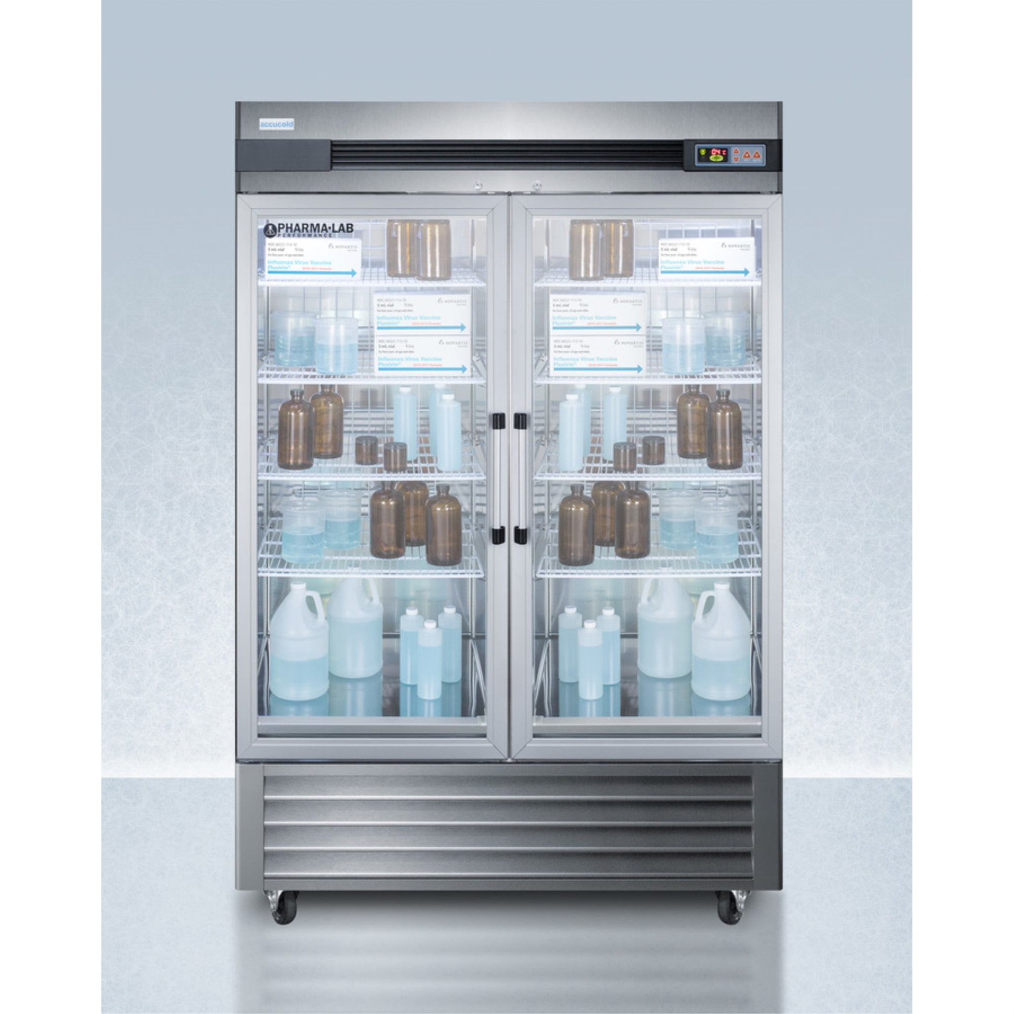 Pharma-Lab Performance Series 49 cu.ft. all-refrigerator with two glass doors