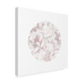 thumbnail image 2 of Trademark Fine Art 'Leafy Abstract Circle I Blush Gray' Canvas Art by Danhui Nai, 2 of 3