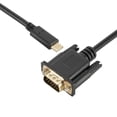 thumbnail image 4 of Cable Tipo C A Vga Conectores De Salida De Pantalla De Video De Computadora Eficientes Universales 1.8M 1080P Cables Adaptadores Usb Conexión De Conexión Speravity EL016170-00, 4 of 5