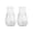2pcs, variant on Plastic Clear Bud Vase Decorative Flower Vase Plant Holder Modern Centerpiece Vase for Home Wedding Party