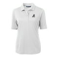 thumbnail image 2 of Women's Cutter & Buck White Springfield Cardinals Virtue DryTec Eco Pique Recycled Polo, 2 of 3