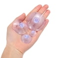 thumbnail image 3 of Uxcell 1.2/1.8/2.2 Inch PVC Suction Cups Sucker Pads Without Hooks for Home Kitchen Hanging, Clear 60 Pack, 3 of 5