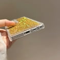 thumbnail image 5 of Allytechgroup Glitter TPU Protective Case for Samsung Galaxy S25, Anti-Fingerprint Flexible Shock-Absorbent Non-Slip Back Cover Anti-Scratch Slim Basic Case for Women Girls, Gold, 5 of 8