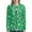 Green-Snowflake, variant on DISNIMO Christmas Hoodies for Women Santa Claus Printed Hooded Sweatshirts Zip Up Jacket Coat Snowflake Printed Sport Sweatshirt with Pockets, XS