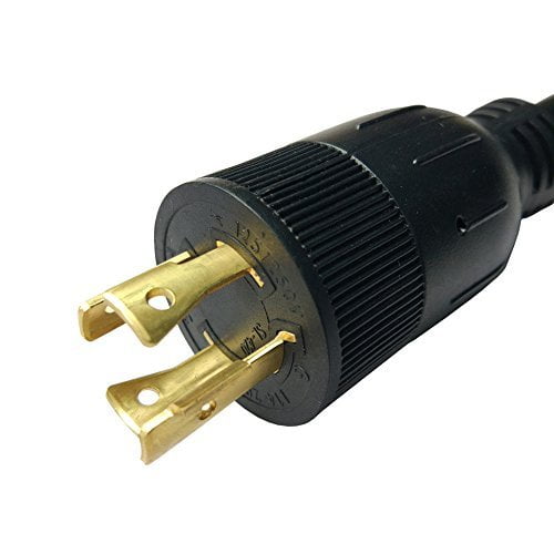 Parkworld 885279 Generator Adapter Cord 20 AMP 4-Prong Locking L14-20 Plug to 3-Prong Locking L5-20 Receptacle