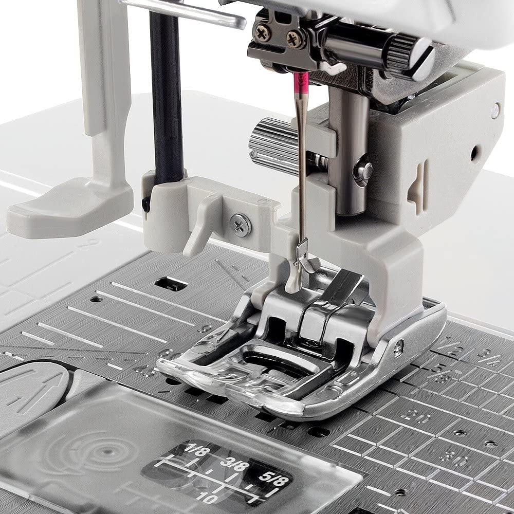 Janome 8200QCPSEWVIP Built-in Acufeed Flex System Computerized Sewing Machine with Extension Table